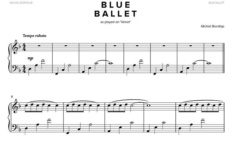 Michiel Borstlap - Blue Ballet (download)
