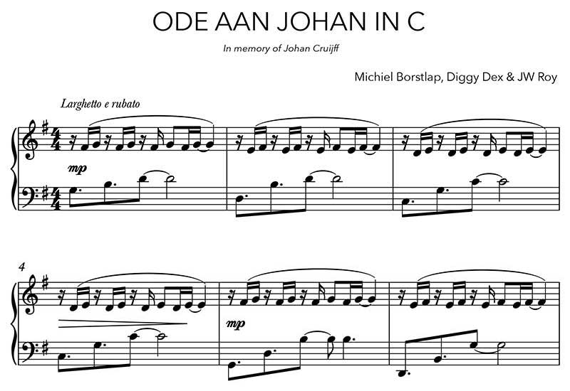 Michiel Borstlap - Ode aan Johan in C (download)