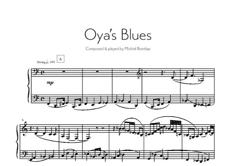 Michiel Borstlap - Oya's Blues (download)