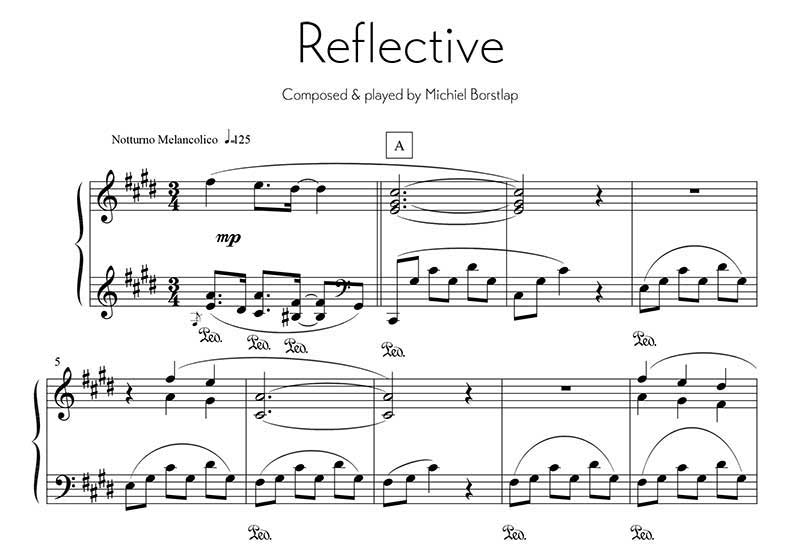 Michiel Borstlap - Prelude in C# minor Reflective (download)