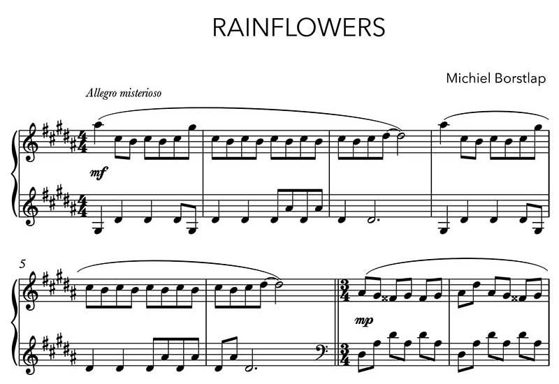Michiel Borstlap - Rainflowers (download)